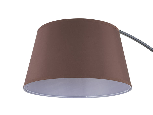 Stehlampe Bogenlampe KERNO braun/schwarz