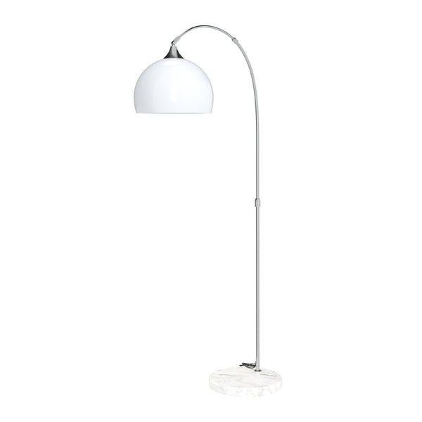 Stehlampe Bogenlampe SOLACE weiss