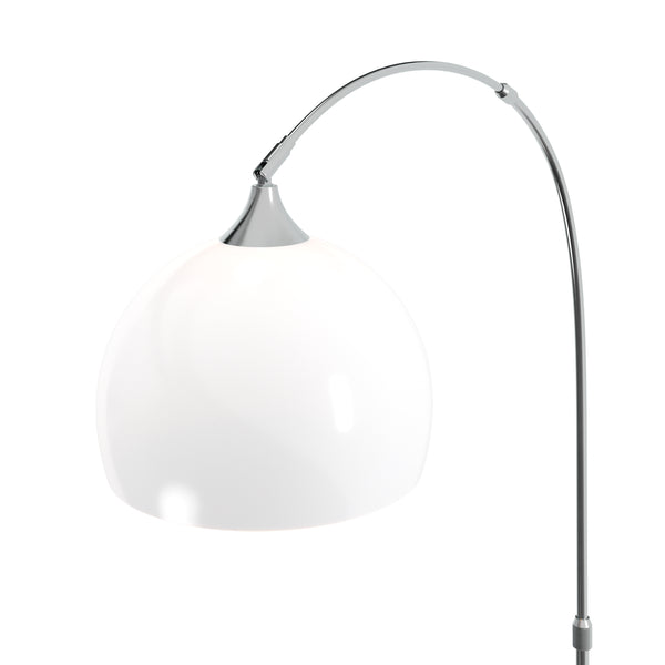 Stehlampe Bogenlampe SOLACE weiss