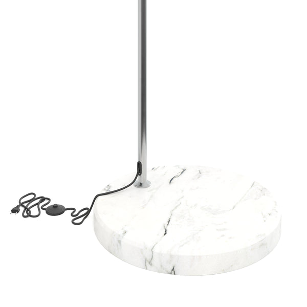 Stehlampe Bogenlampe SOLACE weiss
