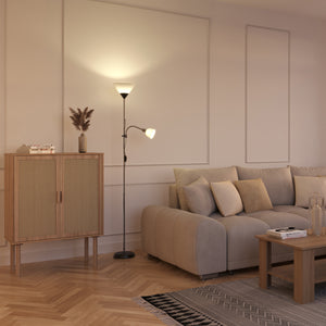 Stehlampe EMMY silber