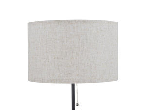 Stehlampe LUZIA beige/schwarz