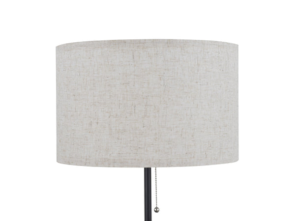 Stehlampe LUZIA beige/schwarz