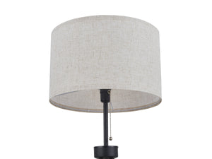 Stehlampe LUZIA beige/schwarz