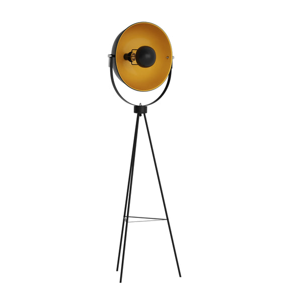 Stehlampe NOVA schwarz/gold