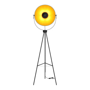 Stehlampe NOVA schwarz/gold