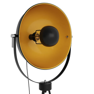 Stehlampe NOVA schwarz/gold