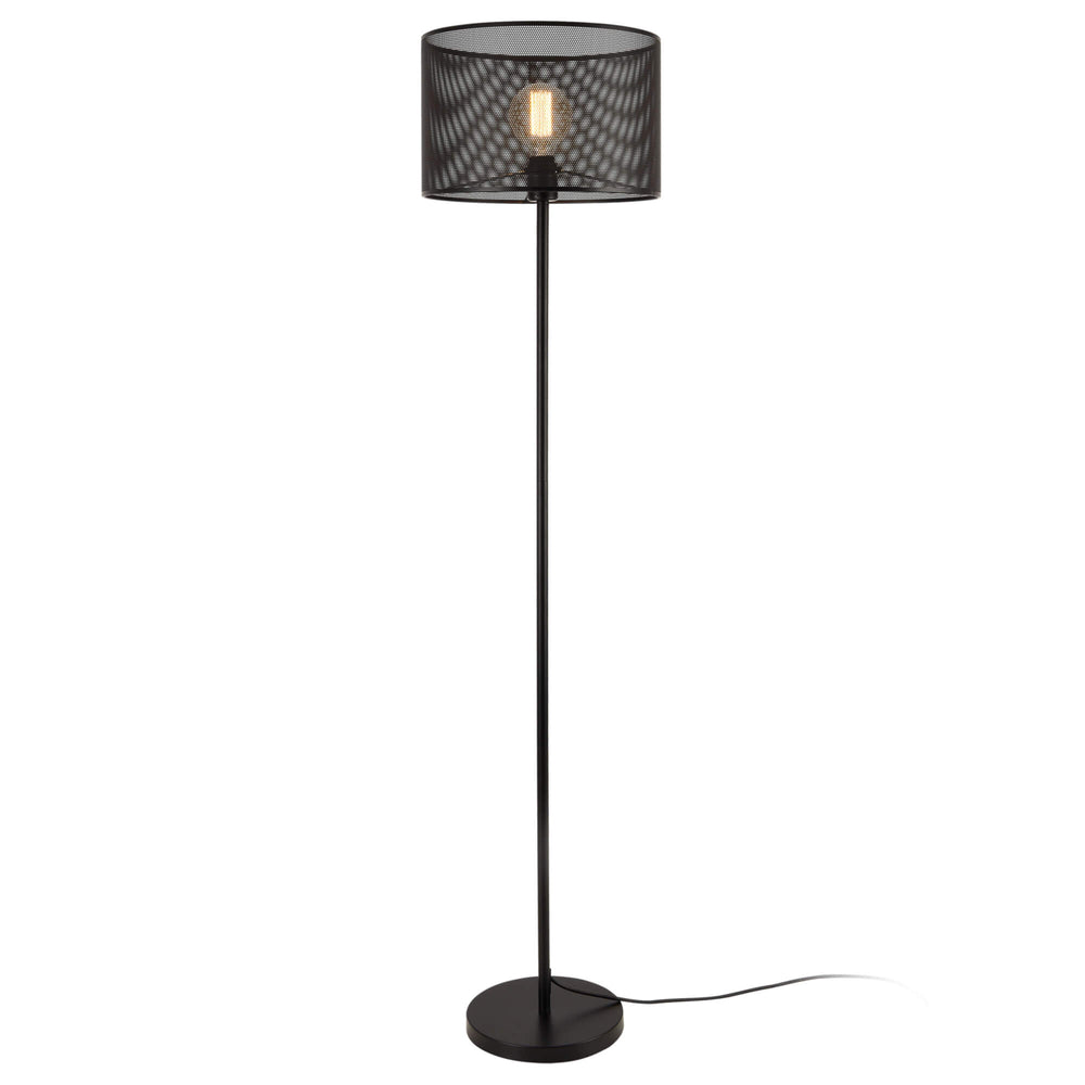 Arensburg floor lamp, 153cm, metal, E27, 60W, black