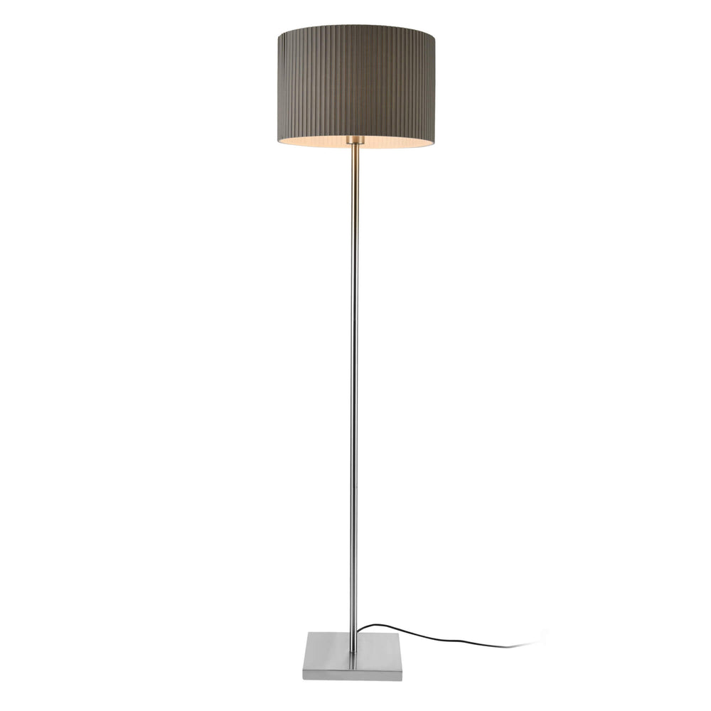 Coimbra floor lamp, 151cm, 1xE27, metal, grey