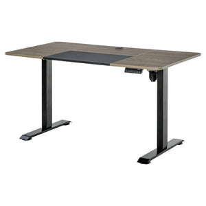 Stehpult Elektrischer Schreibtisch Natur schwarz 140x70x72-116cm
