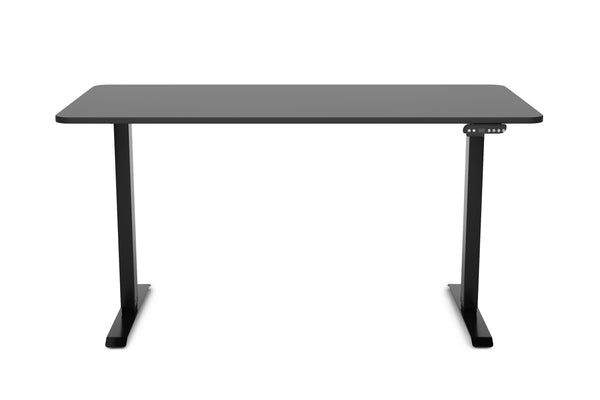 Bureau assis-debout électrique BASIC noir 140 x 70 cm