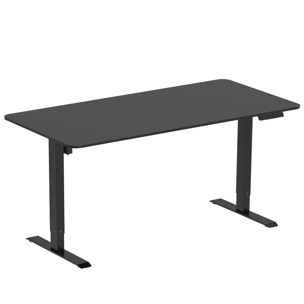 Stehpult elektrisch BUDGET schwarz 140 x 70 cm