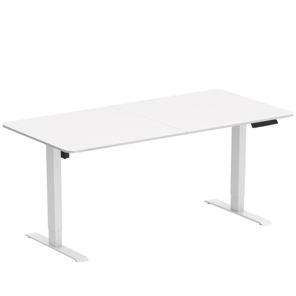 Stehpult elektrisch BUDGET weiss 120 x 60 cm