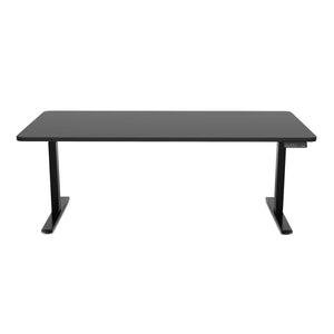Electric standing desk, black, 180 x 90 cm
