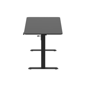 Scrivania elettrica in piedi BUDGET nera 120 x 60 cm