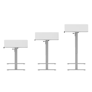 Stehpult elektrisch BUDGET weiss 120 x 60 cm
