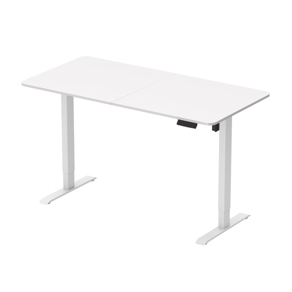 Bureau assis-debout électrique BUDGET blanc 140 x 70 cm
