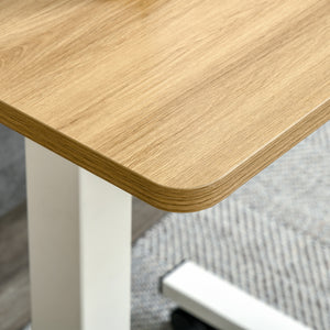 Scrivania in piedi, scrivania mobile con ruote, 70-110 cm