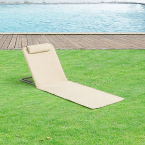 Strandmatte Donostia 2er Set Beige