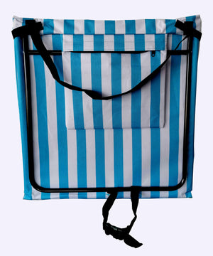 Strandmatte blau/weiss Doppelpack
