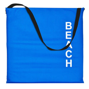 Strandmatte gepolstert mit Lehne 160 cm x 54cm