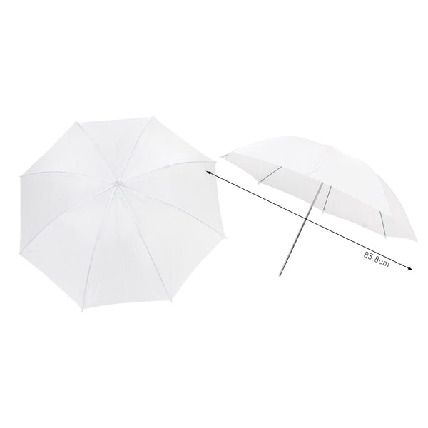 Studioleuchte Schirm LED 2er Set