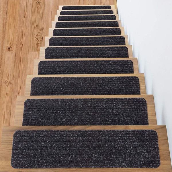 Stufenmatte selbstklebend 15er Set schwarz
