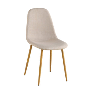 Esszimmerstuhl Bernhard beige im 2er-Set