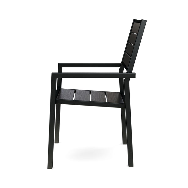 Stuhl Polywood 2er Set schwarz