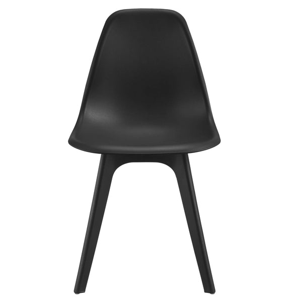 Esszimmerstuhl Bretik 2er Set 83x54x48 cm Schwarz