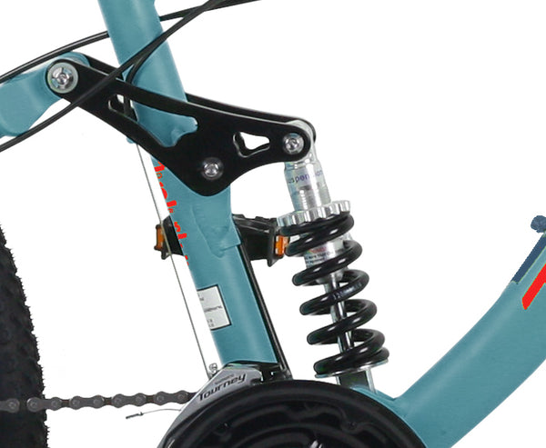 Fully Mountainbike 27.5"" HAWK-S blau - Rahmen: 40.6 cm