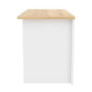 TV Möbel ARLES 95 x 39 x 49 cm weiss