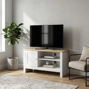 TV Möbel ARLES 95 x 39 x 49 cm weiss