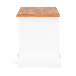 TV Möbel JOSE 99 x 44 x 54 cm weiss/natur