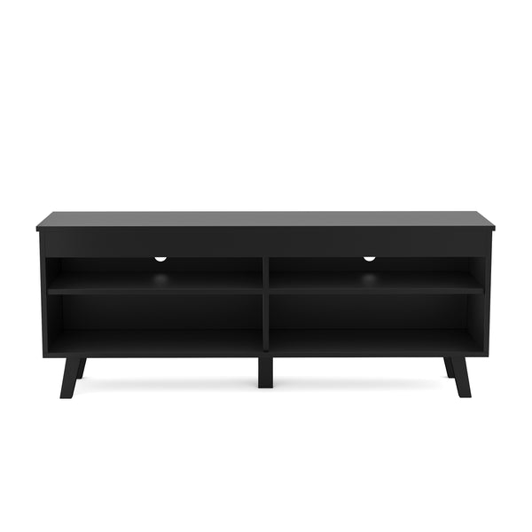 TV Möbel LILLY 150 x 38 x 59 cm schwarz