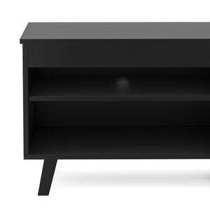 TV Möbel LILLY 150 x 38 x 59 cm schwarz