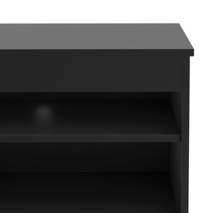 TV Möbel LILLY 150 x 38 x 59 cm schwarz