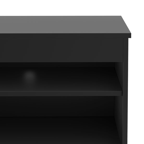 TV Möbel LILLY 150 x 38 x 59 cm schwarz
