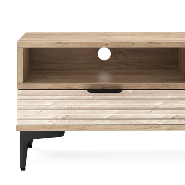 TV Möbel MILES 160 x 32 x 40 cm braun/schwarz