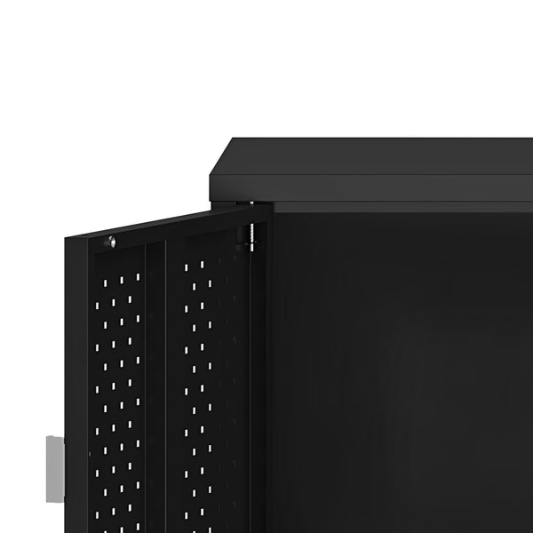 TV Möbel Metall AMET schwarz