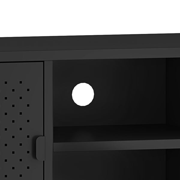 TV Möbel Metall AMET schwarz