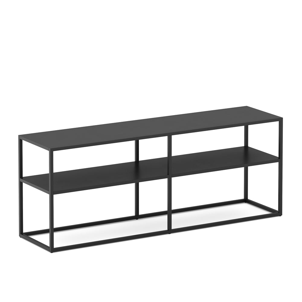 Mobile TV, metallo, NITE, 120 x 46 cm, nero