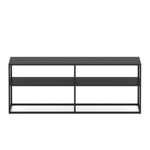 TV Möbel Metall NITE 120 x 46 cm schwarz