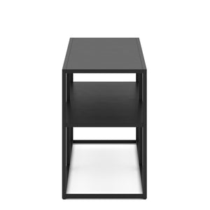 TV Möbel Metall NITE 120 x 46 cm schwarz