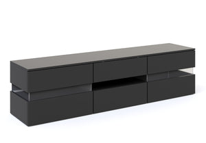 TV Möbel LED PALA schwarz