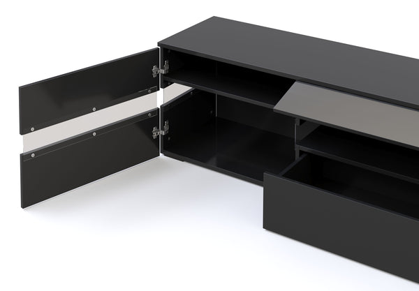 TV Möbel LED PALA schwarz