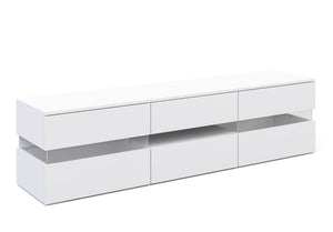 TV Möbel LED PALA weiss
