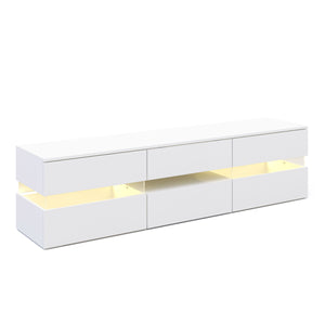 TV Möbel LED PALA weiss
