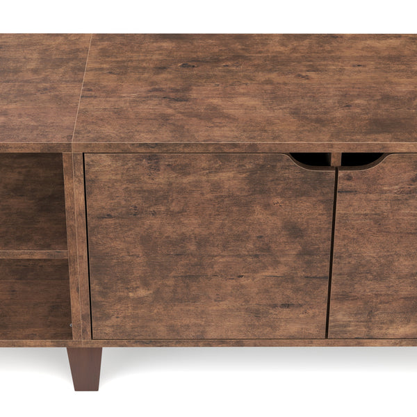 TV furniture vintage BONITA 140 x 40 x 50 cm