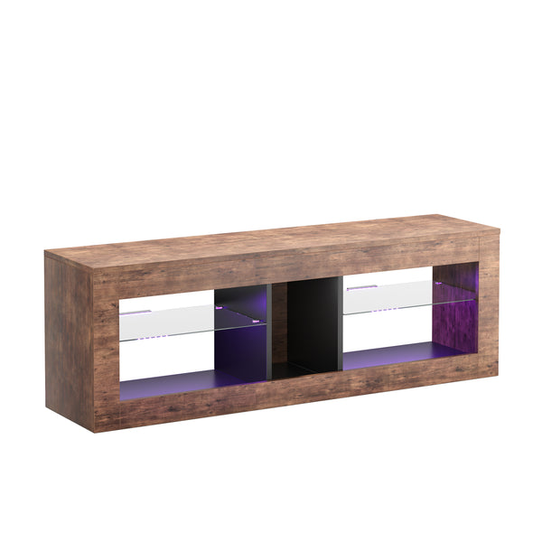 TV Möbel Vintage BONITA LED 140 x 35 x 47 cm